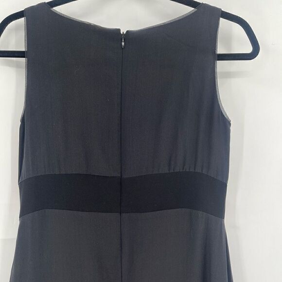Babylone Black Sleeveless Scoop Neck Back Zip A-Line Mini Dress Medium - Picture 8 of 8